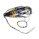 PRIDE - LUCKY TURKISH EYE BRACELET LGBT FLAG